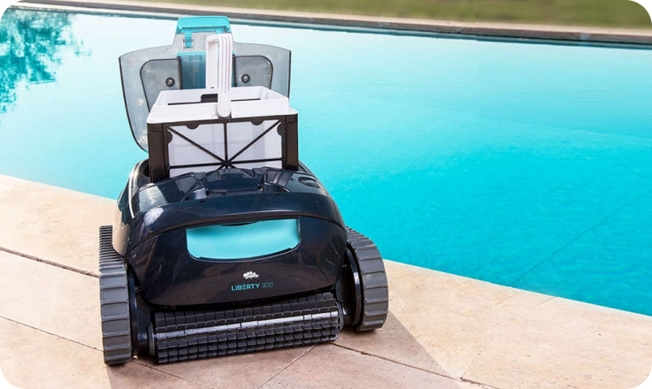 Robot piscine autonome sans fil : la performance du LIBERTY