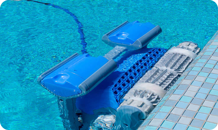 Robot aspirateur sans fil pour piscine - Entretien et traitement
