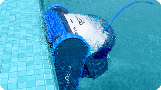 robot piscine électrique fond et parois Dolphin